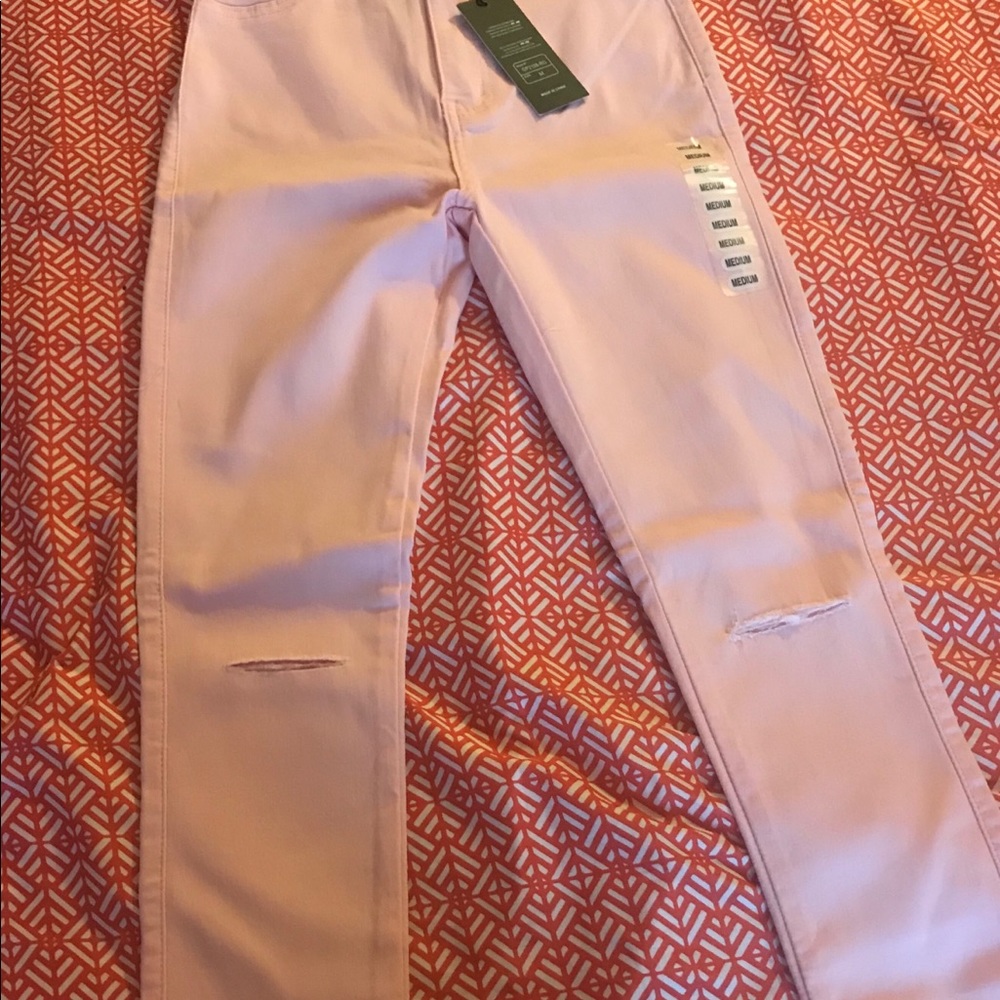 Fitted Pink Pants